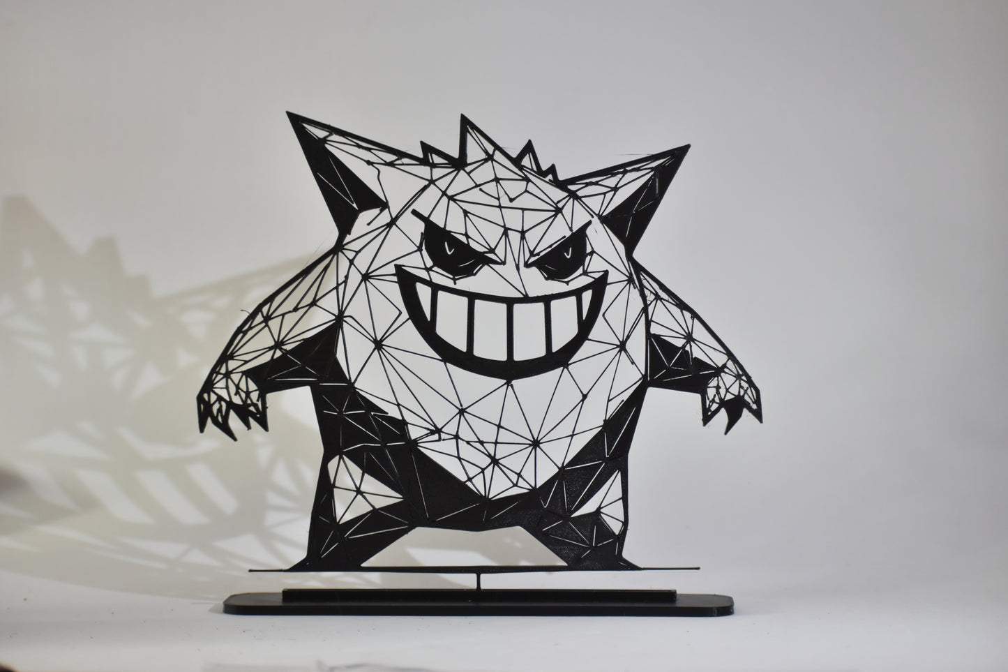 Figura Decorativa Pokémon - Diseño Art Line| Modelo: Gengar
