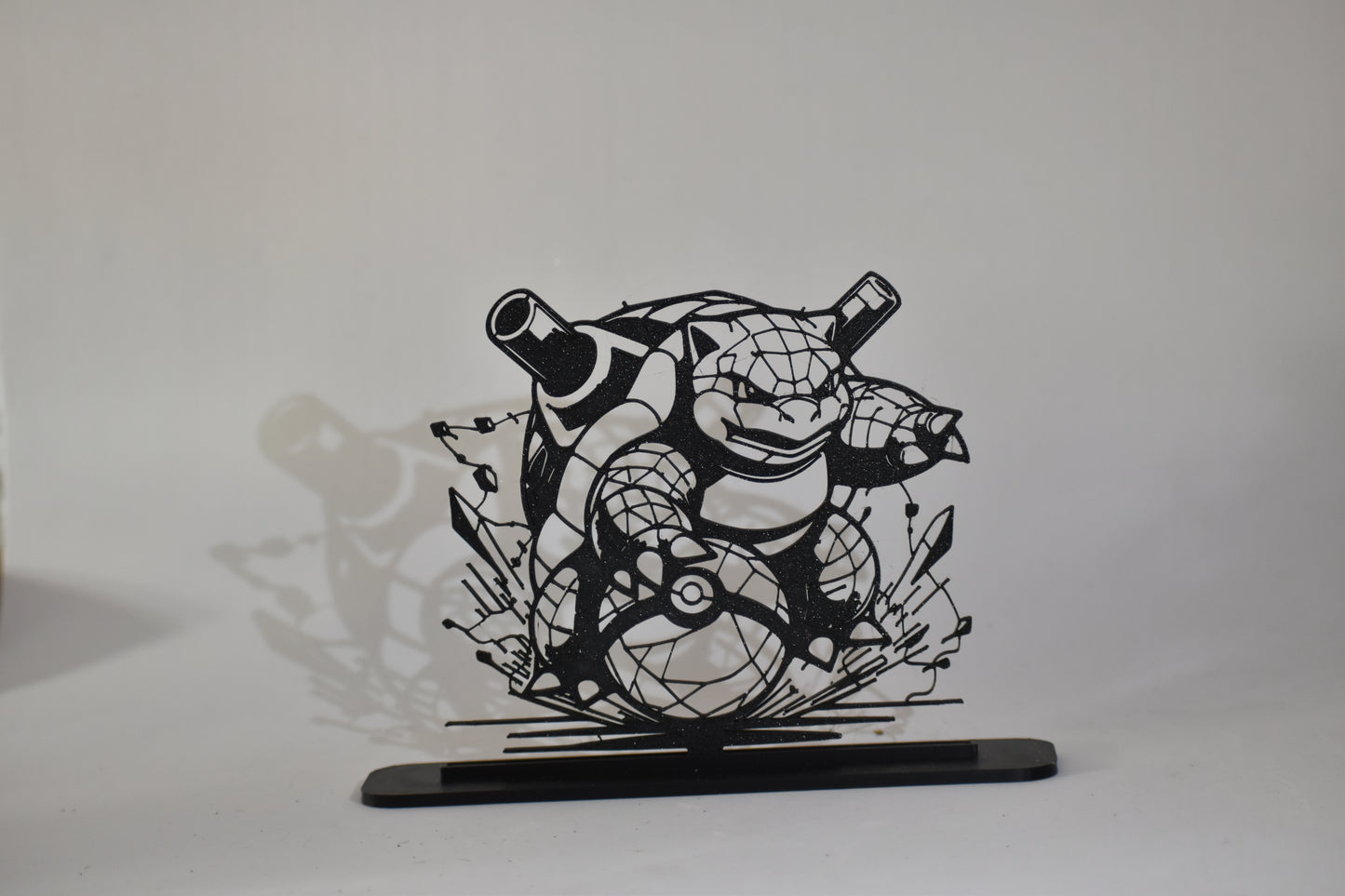 Figura Decorativa Pokémon - Diseño Art Line | Modelo: Blastoise