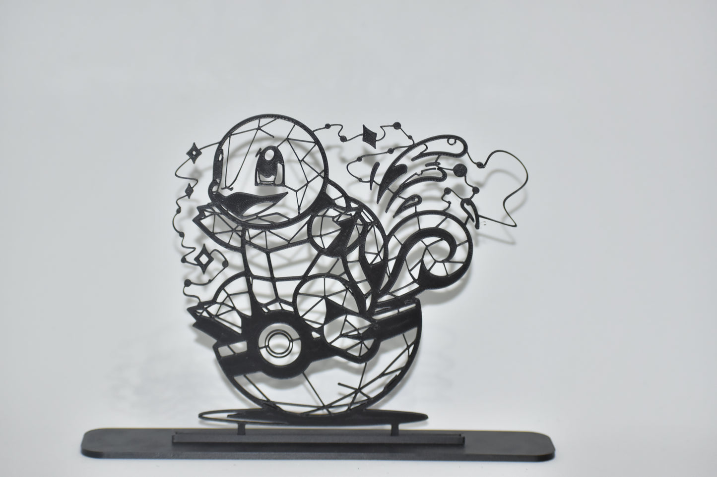 Figura Decorativa Pokemon - Diseño Art Line| Modelo: Squirtle