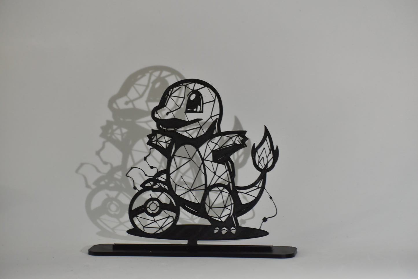 Figura Decorativa Pokémon - Diseño Art Line | Modelo: Charmander