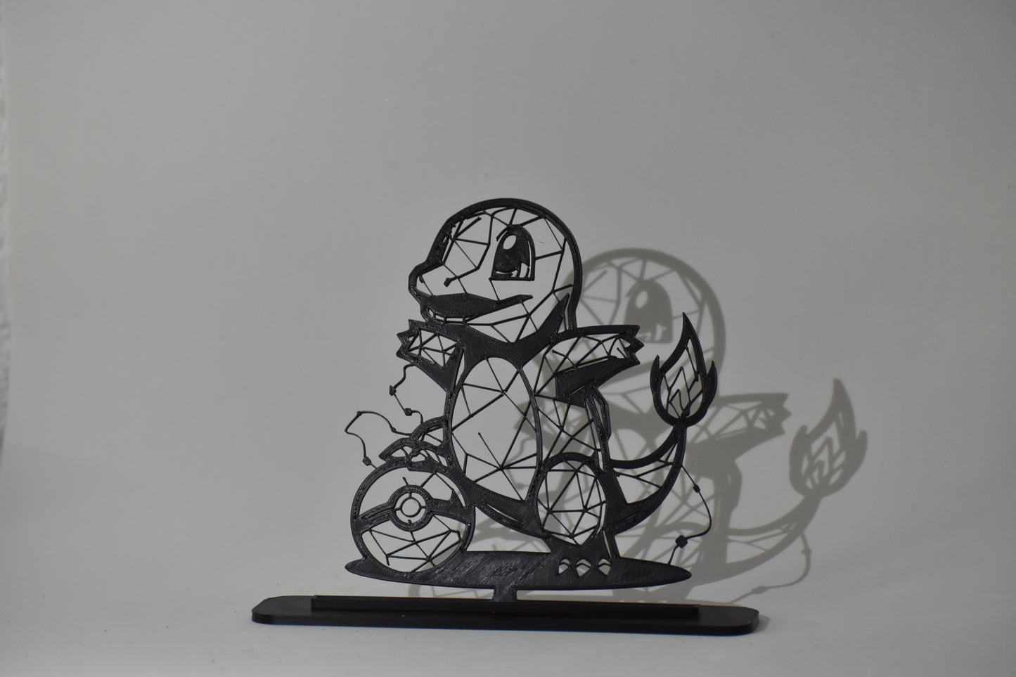 Figura Decorativa Pokémon - Diseño Art Line | Modelo: Charmander