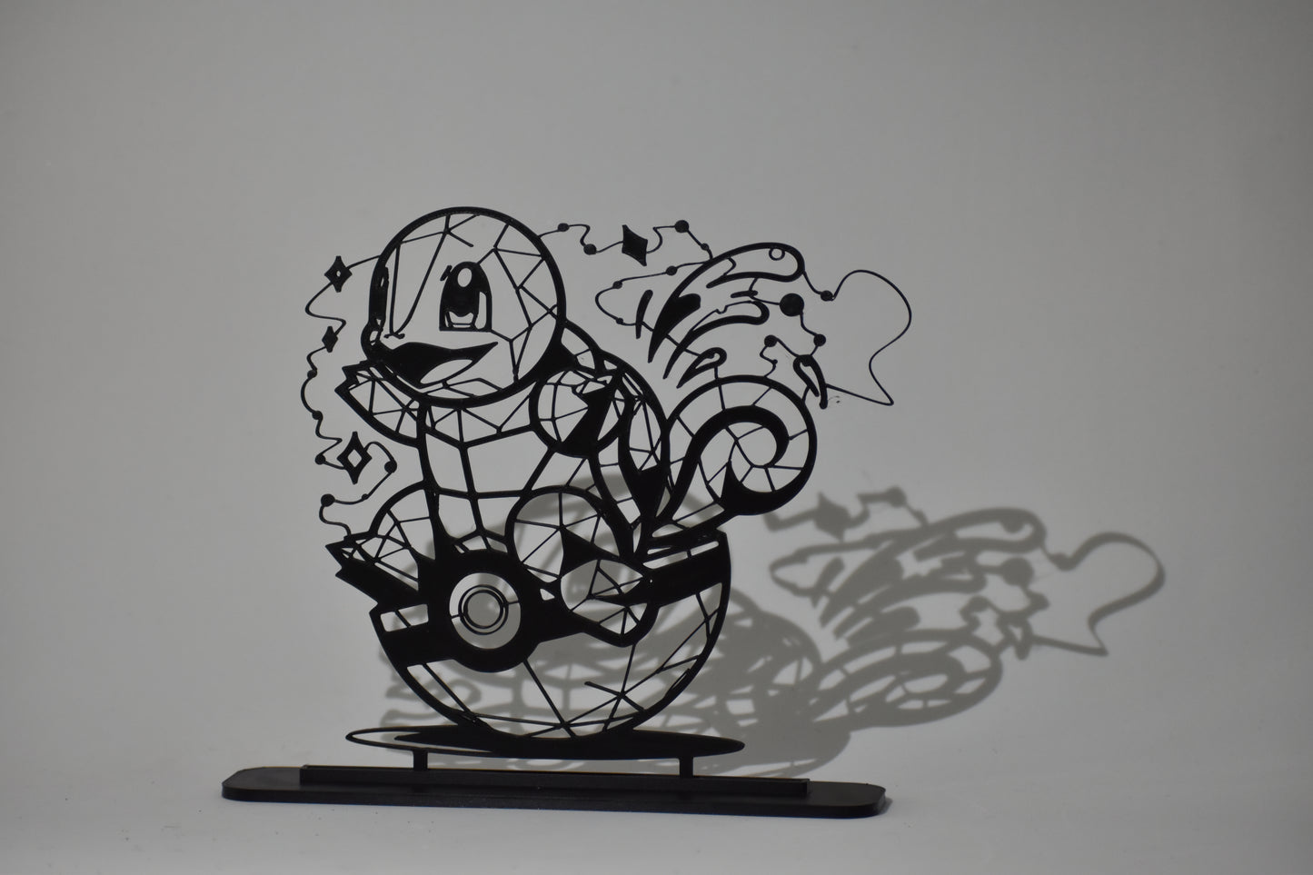 Figura Decorativa Pokemon - Diseño Art Line| Modelo: Squirtle
