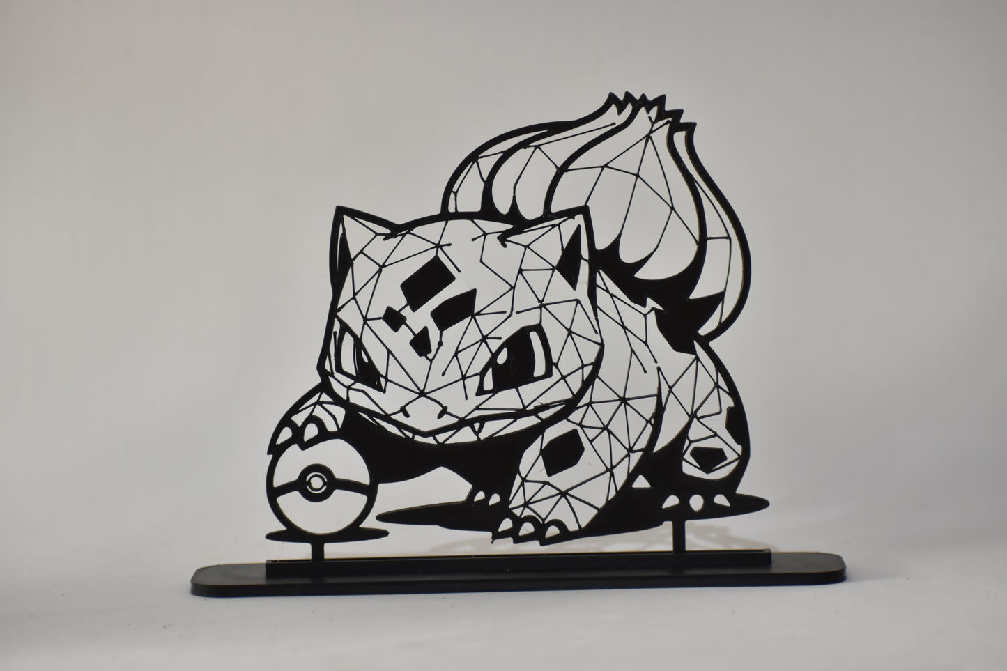Figura Decorativa Pokémon - Diseño Art Line | Modelo: Bulbasaur