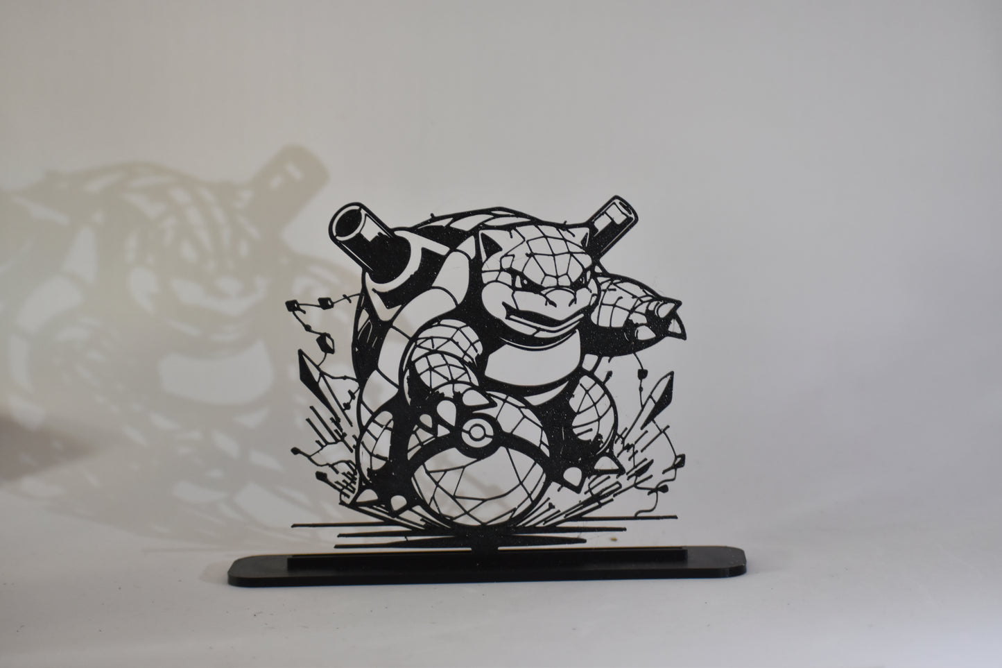 Figura Decorativa Pokémon - Diseño Art Line  | Modelo: Blastoise
