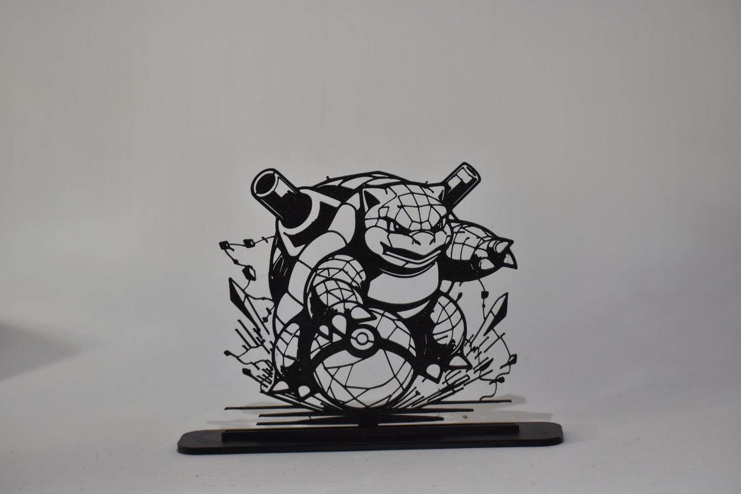 Figura Decorativa Pokémon - Diseño Art Line  | Modelo: Blastoise