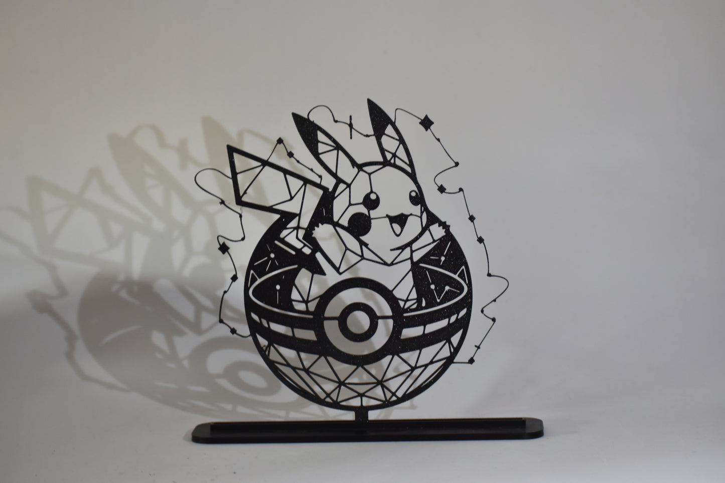 Figura Decorativa Pokemon - Diseño Art Line | Modelo: Pikachu