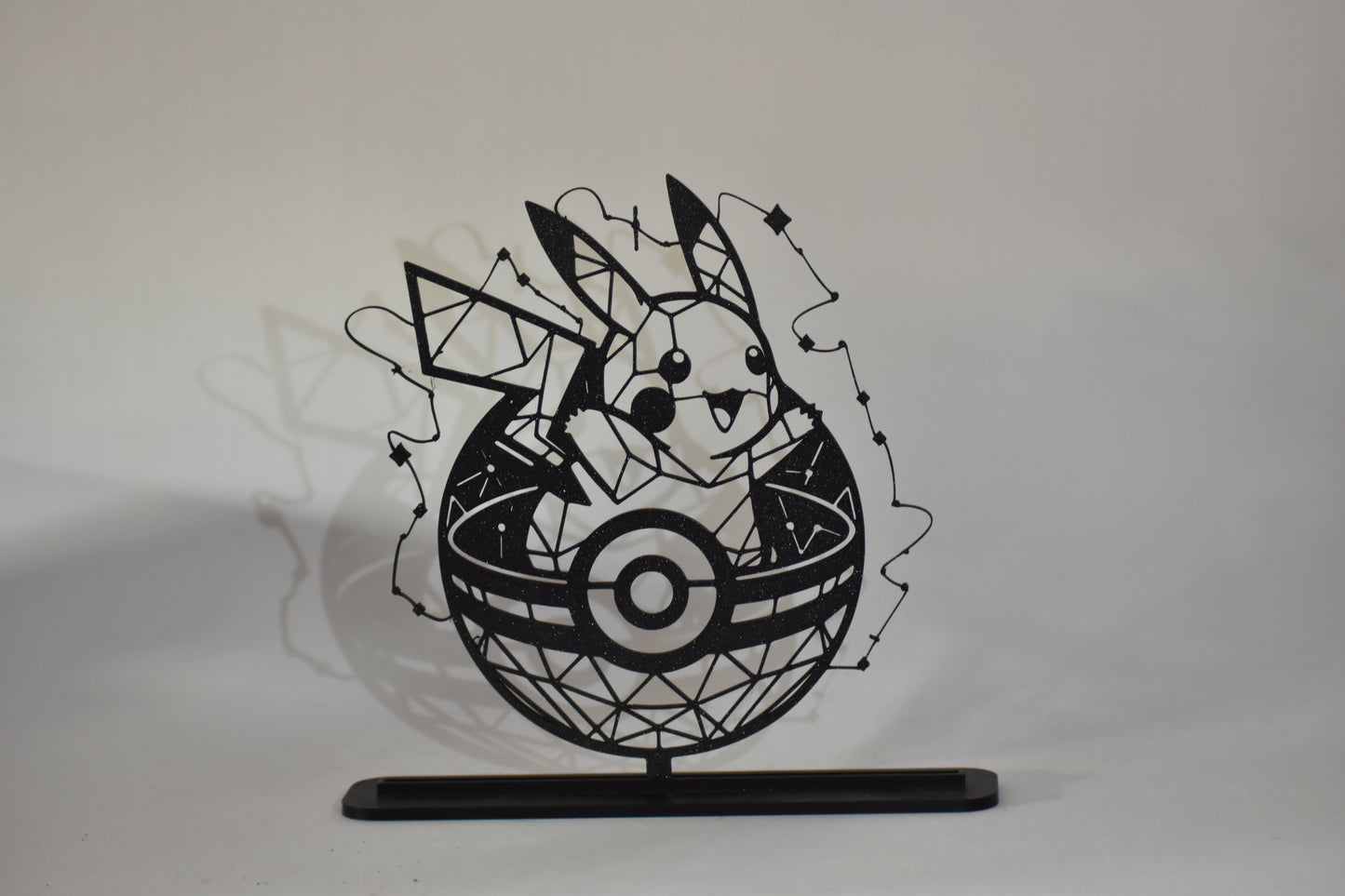 Figura Decorativa Pokemon - Diseño Art Line | Modelo: Pikachu